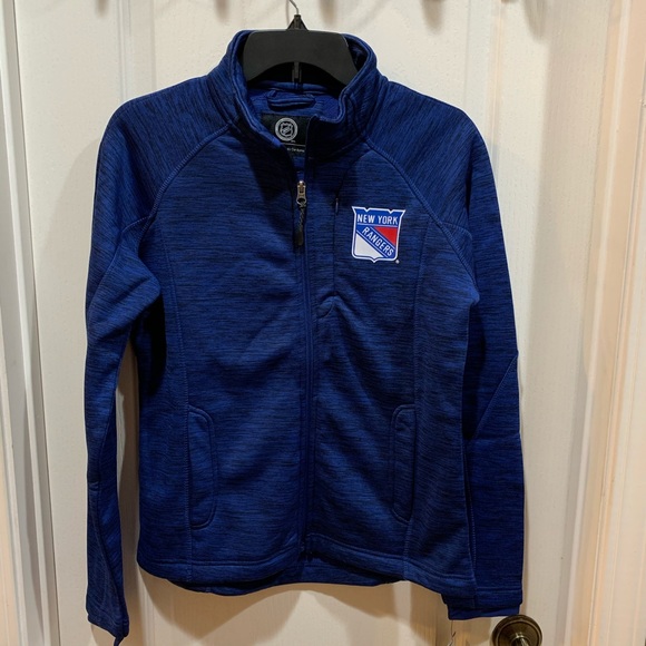 G lll  nhl Other - Youth blue New York Rangers full supper jacket
